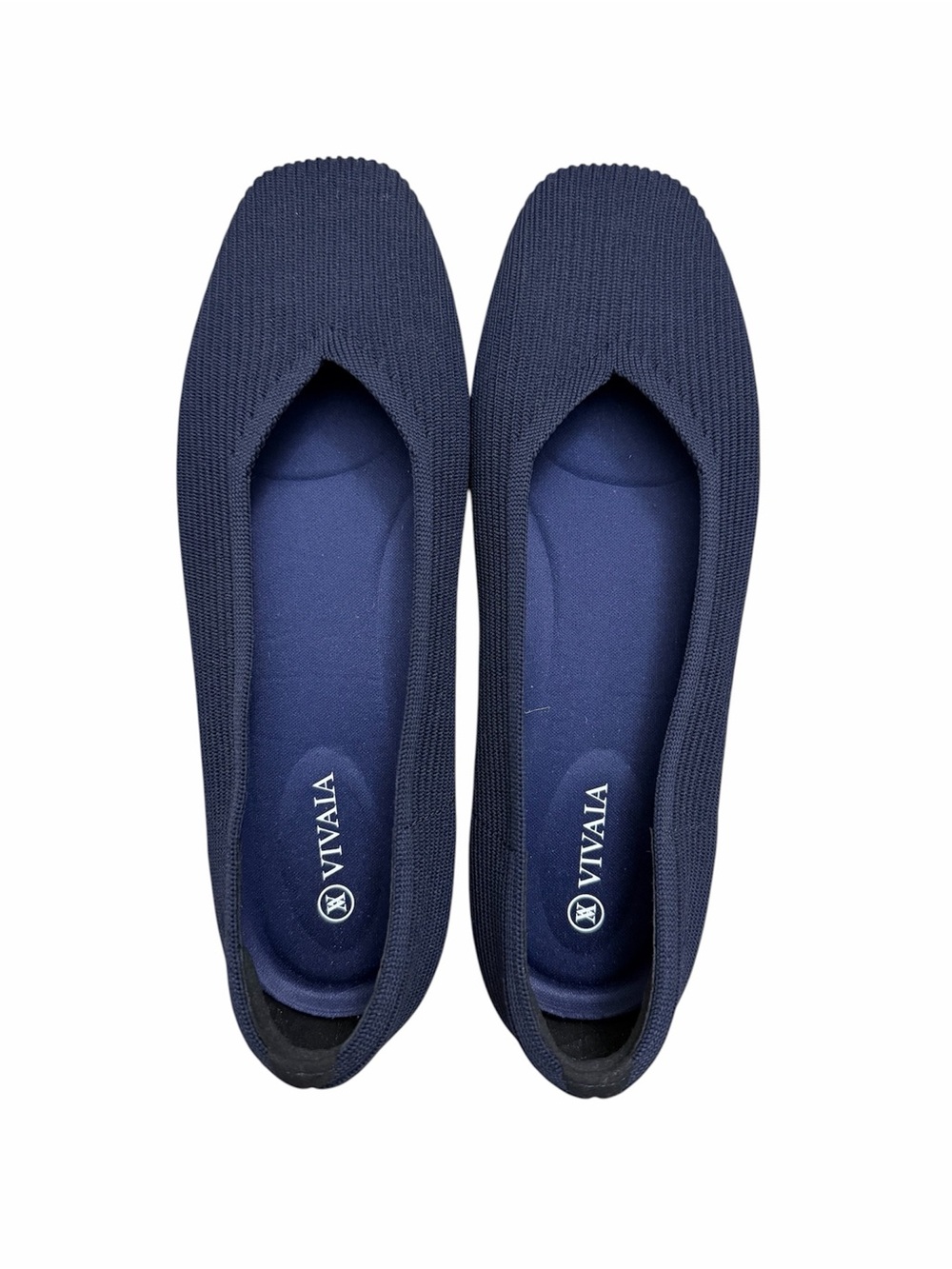 Vivaia Margot Square Toe V-Cut Flats Size 40 US 9